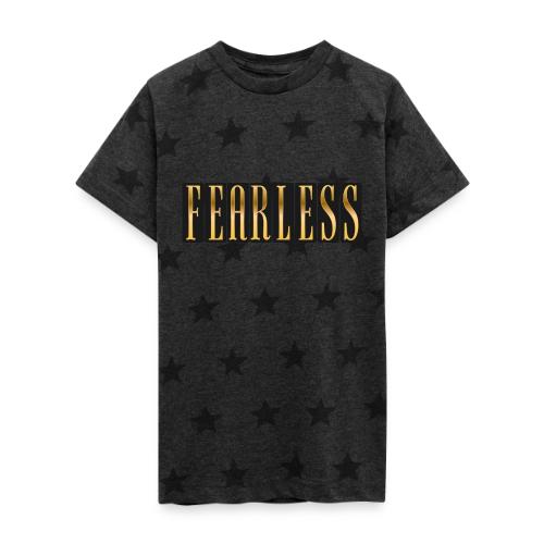 Fearless - Kid's 5 Star Print T-Shirt