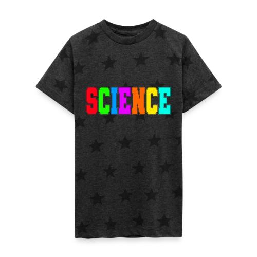 Spectrum of Science - Kid's 5 Star Print T-Shirt