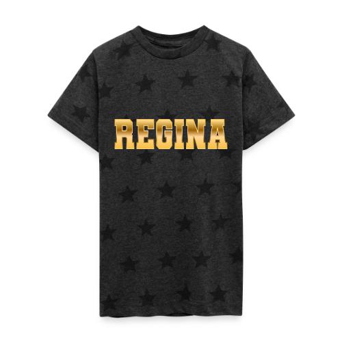 Regina - Kid's 5 Star Print T-Shirt