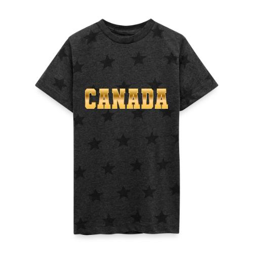 Canada - Kid's 5 Star Print T-Shirt