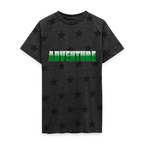 Adventure Typography Design for Apparel - Kid's 5 Star Print T-Shirt