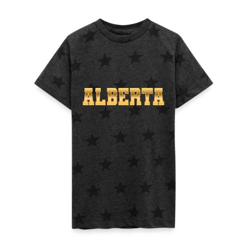 Alberta - Kid's 5 Star Print T-Shirt