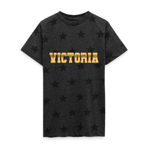 Victoria - Kid's 5 Star Print T-Shirt