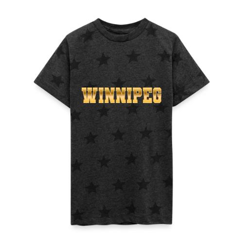 Winnipeg - Kid's 5 Star Print T-Shirt