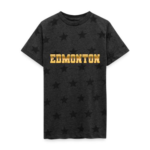 Edmonton - Kid's 5 Star Print T-Shirt