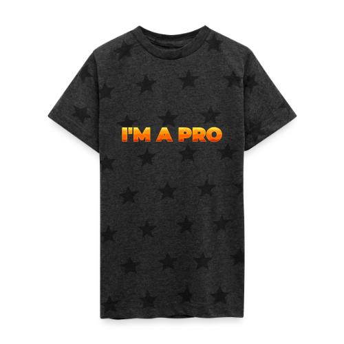 I'm a pro - Kid's 5 Star Print T-Shirt