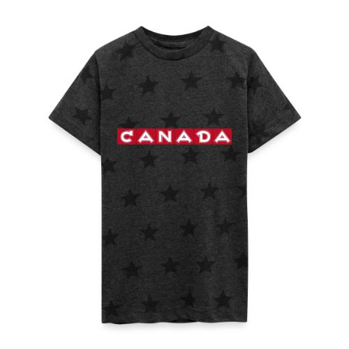 Canada - Kid's 5 Star Print T-Shirt