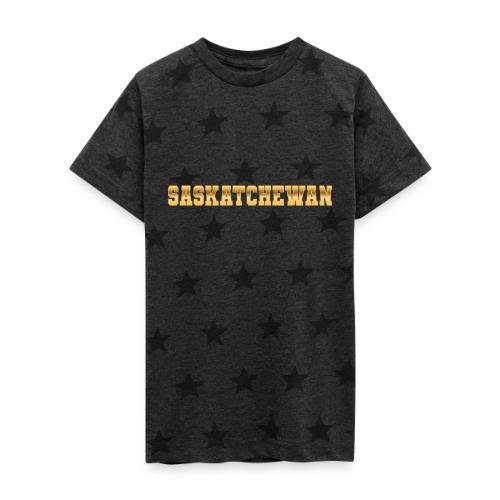 Saskatchewan - Kid's 5 Star Print T-Shirt