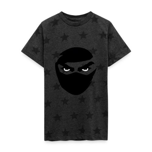 Shadow Veil Warrior - Kid's 5 Star Print T-Shirt