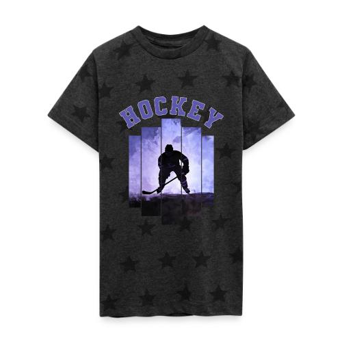 Hockey Warrior - Kid's 5 Star Print T-Shirt