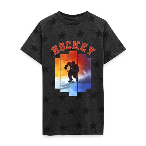 Hockey Rush - Kid's 5 Star Print T-Shirt