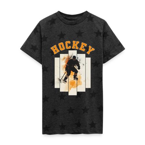 Hockey Grind - Kid's 5 Star Print T-Shirt