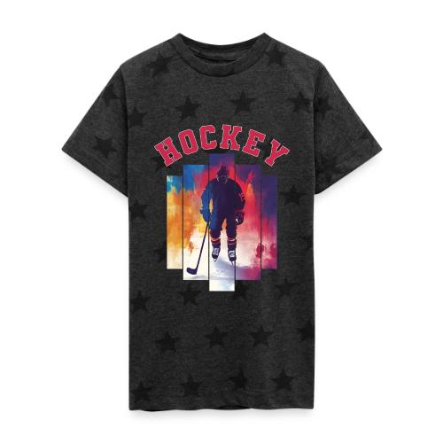 Hockey Zone - Kid's 5 Star Print T-Shirt
