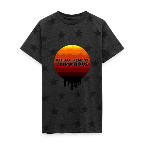 Global warming - Kid's 5 Star Print T-Shirt