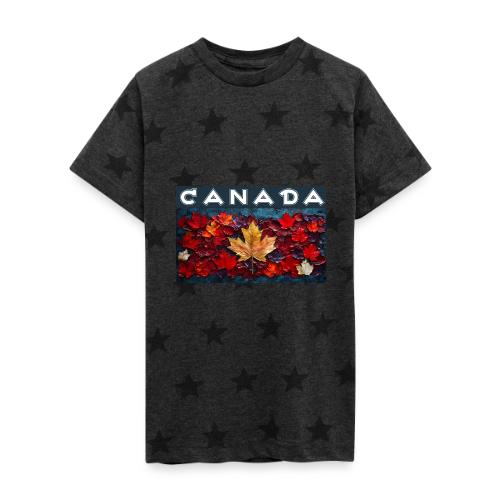 Canada's Living Canvas - Kid's 5 Star Print T-Shirt