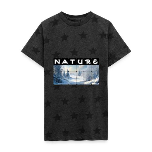 Nature: Frozen Horizon - Kid's 5 Star Print T-Shirt