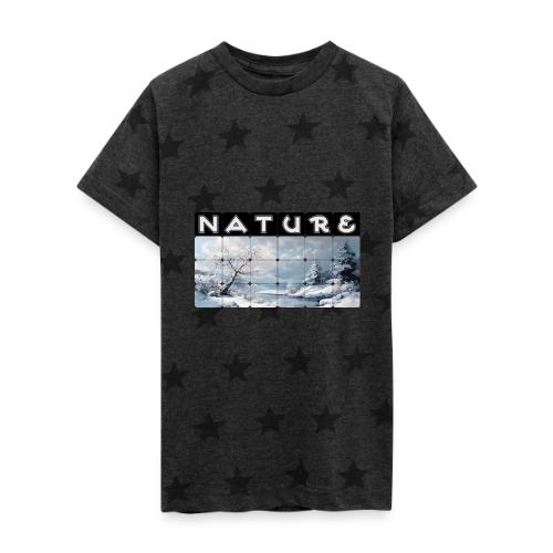 Nature: Winter Embrace - Kid's 5 Star Print T-Shirt