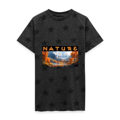 Nature: Golden Autumn Escape - Kid's 5 Star Print T-Shirt