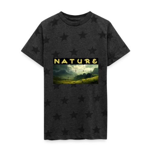 Nature: Verdant Peaks - Kid's 5 Star Print T-Shirt