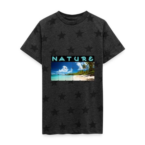 Nature: Island Bliss - Kid's 5 Star Print T-Shirt