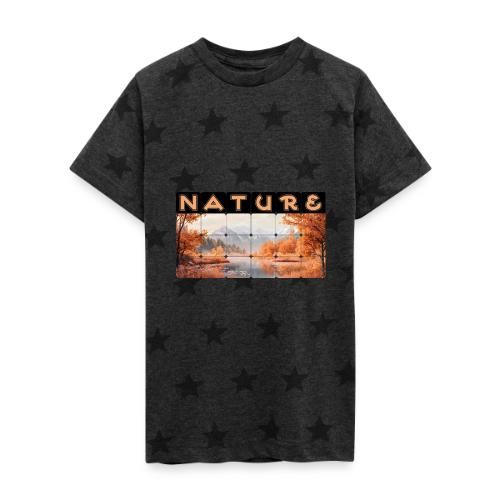 Nature: Autumn Glow - Kid's 5 Star Print T-Shirt