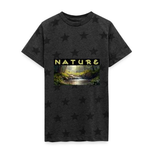 Nature: Verdant Bloom - Kid's 5 Star Print T-Shirt