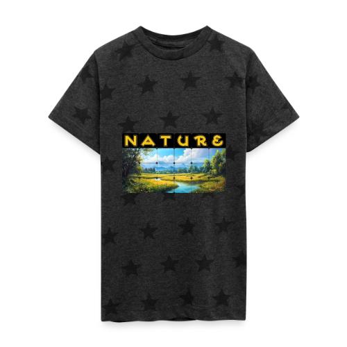 Nature: Season of Bloom - Kid's 5 Star Print T-Shirt