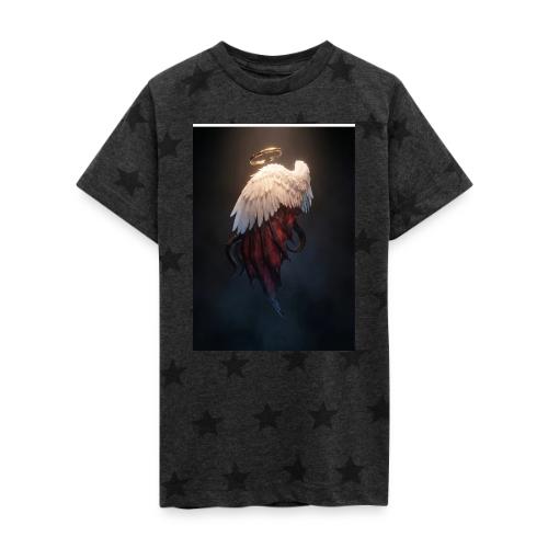Angel vs Demon Wings Dark Aesthetic Gothic T-Shirt - Kid's 5 Star Print T-Shirt