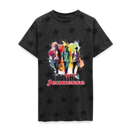 Eternal Youth - Kid's 5 Star Print T-Shirt