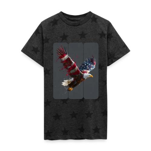 USA: Freedom in Flight - Kid's 5 Star Print T-Shirt