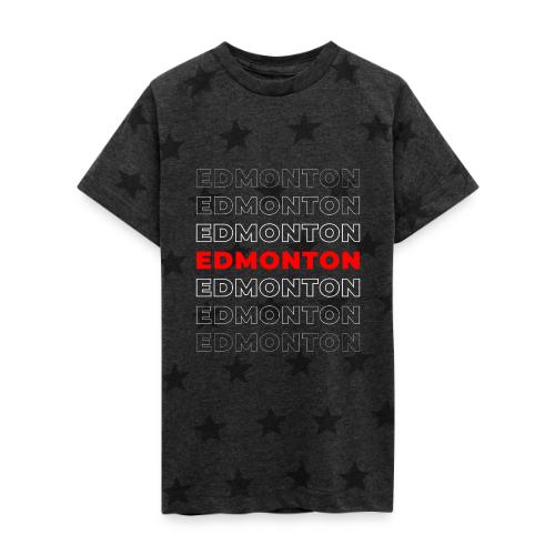 Edmonton Echo - Kid's 5 Star Print T-Shirt