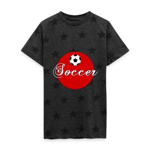 Soccer: Goal Circle - Kid's 5 Star Print T-Shirt