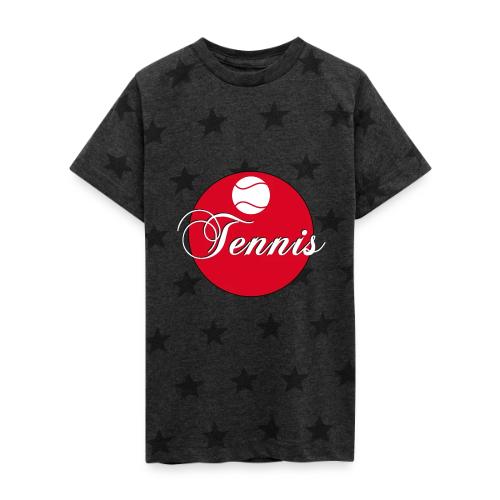 Tennis Pulse - Kid's 5 Star Print T-Shirt