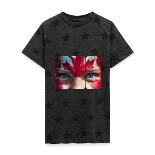 Canada: Northern Spirit - Kid's 5 Star Print T-Shirt