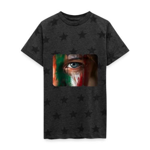 Mexico: Pride in Three Colors - Kid's 5 Star Print T-Shirt