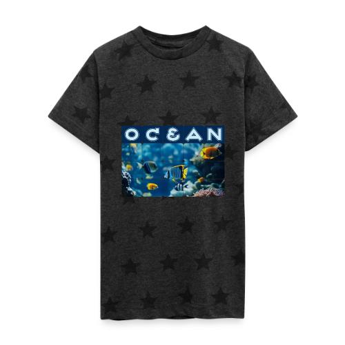 Ocean: Underwater Radiance - Kid's 5 Star Print T-Shirt