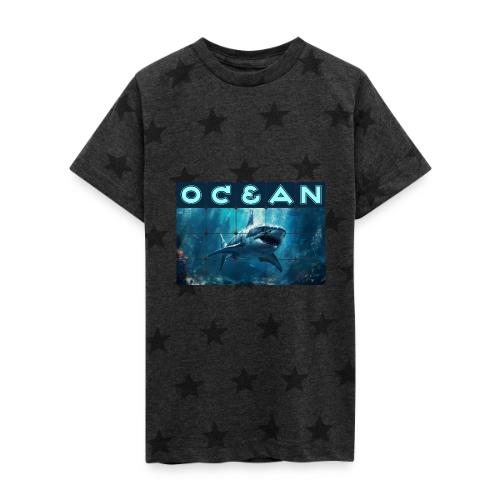 Ocean: Predator's Domain - Kid's 5 Star Print T-Shirt