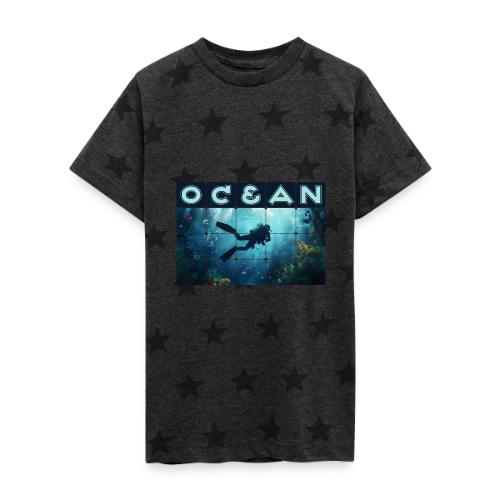 Ocean: Beneath the Blue - Kid's 5 Star Print T-Shirt