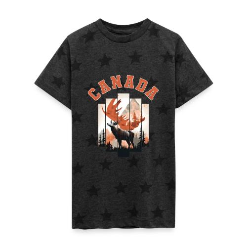 Great Canadian Outdoors - Kid's 5 Star Print T-Shirt