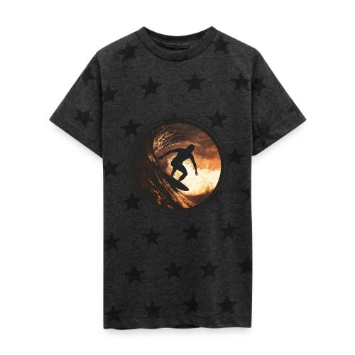 Surfing Spirit - Kid's 5 Star Print T-Shirt