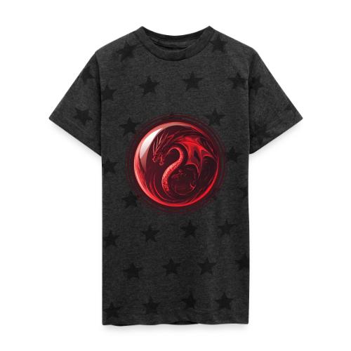 Dragon Orb - Kid's 5 Star Print T-Shirt