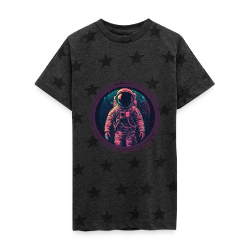 Astronaut: Explore the unknown - Kid's 5 Star Print T-Shirt