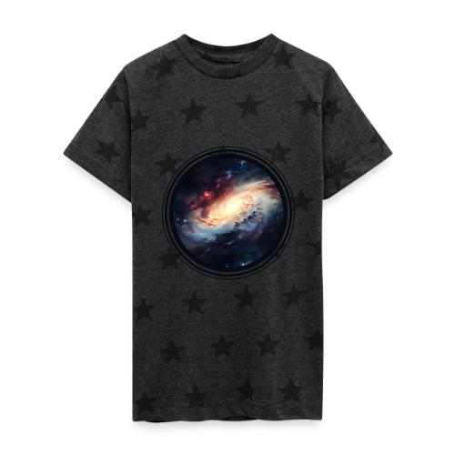 Galaxy Mirage - Kid's 5 Star Print T-Shirt