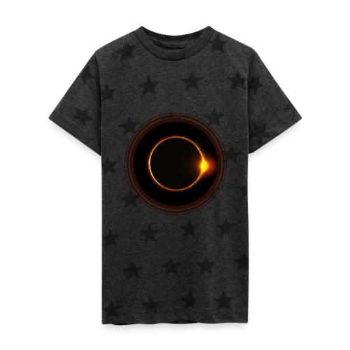 Solar Eclipse - Kid's 5 Star Print T-Shirt