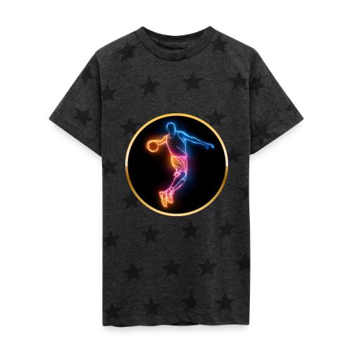 Basketball: Slam Dunk Afterglow - Kid's 5 Star Print T-Shirt