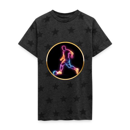 Virtual Football Hero - Kid's 5 Star Print T-Shirt