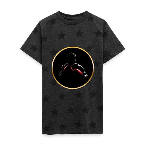 Boxing: Crimson Gloves Fighter - Kid's 5 Star Print T-Shirt