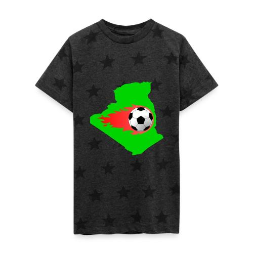 Algerian Football Fire - Kid's 5 Star Print T-Shirt