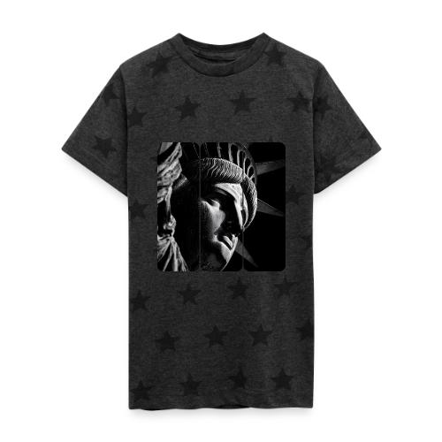USA: Shadow of Liberty - Kid's 5 Star Print T-Shirt