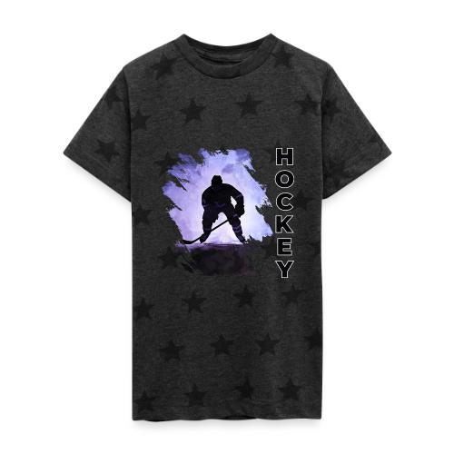 Hockey Charge - Kid's 5 Star Print T-Shirt